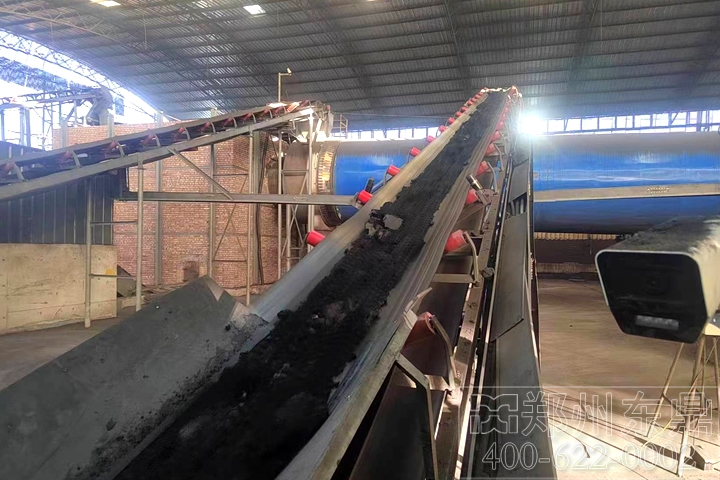 宁夏银川60万吨煤泥烘干机项目岁末投产运行